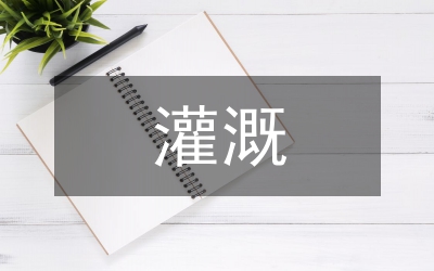 節(jié)水的灌溉技術(shù)