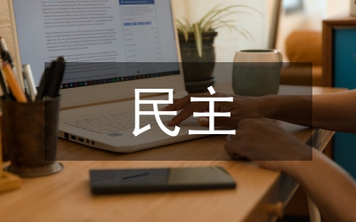 民主探索思考
