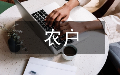 小額農(nóng)戶貸款